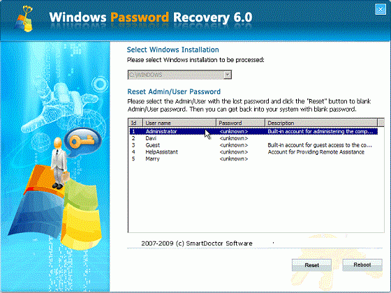 Windows Password Reset Crack Keygen